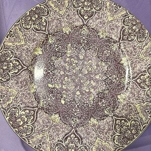 Intricate Patterned Decorative Plate
